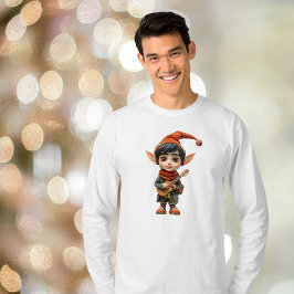 Musical Boy jul Elf Manar T Shirt