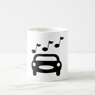 Musical Car Kaffemugg