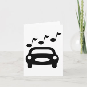 Musical Car Kort