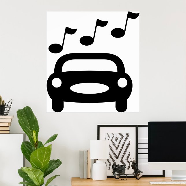 Musical Car Poster (Skapare uppladdad)