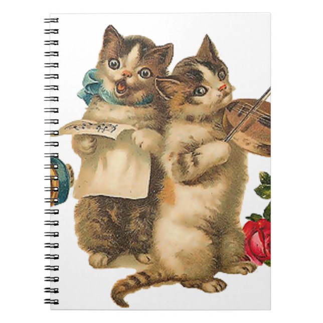 Musical Cats Anteckningsbok (Framsidan)