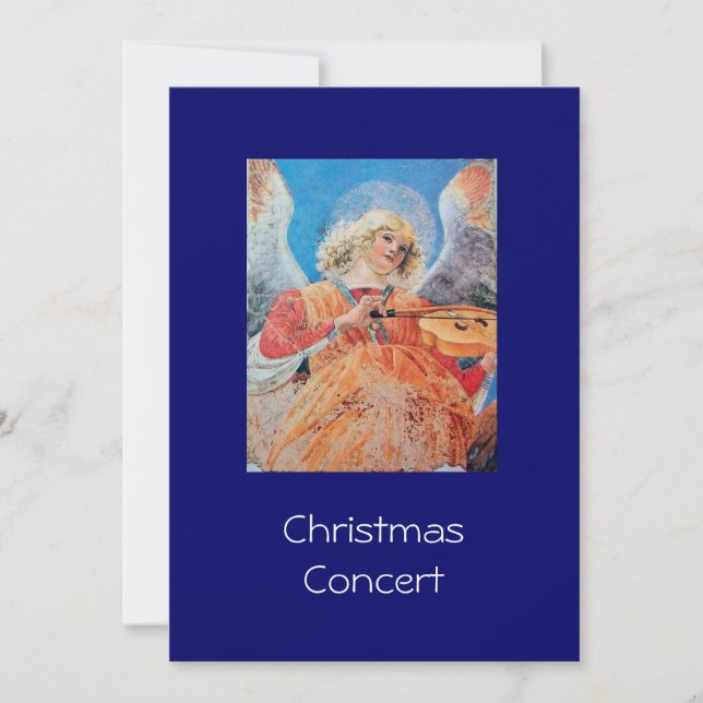 MUSICAL CHRISTMAS ANGEL JULKORT (Framsida)
