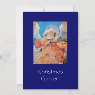 MUSICAL CHRISTMAS ANGEL JULKORT