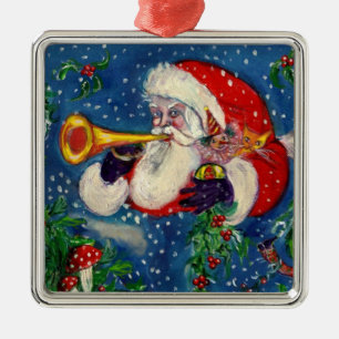 MUSICAL CHRISTMAS NIGHT /JULTOMTEN BUGLER JULGRANSPRYDNAD METALL
