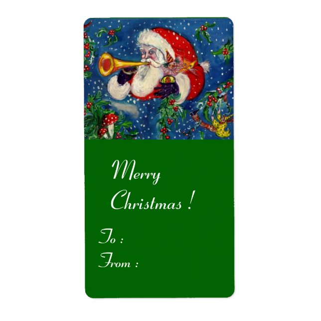 MUSICAL CHRISTMAS NIGHT/SANTA BUGLER FRAKTSEDEL (Framsidan)