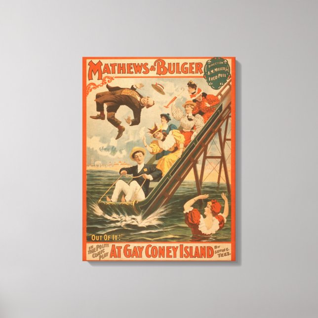 Musical Comedy Poster #2 Canvastryck (Framsida)