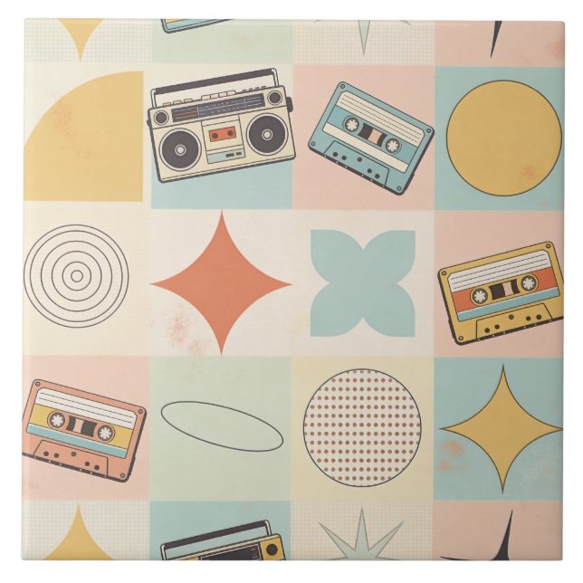 Musical Decorative Tiles Kakelplatta (Framsidan)