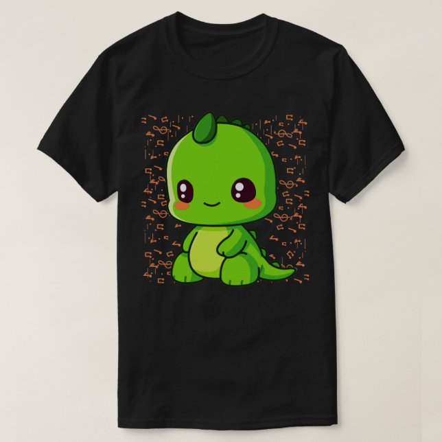 Musical Dino T Shirt (Design framsida)
