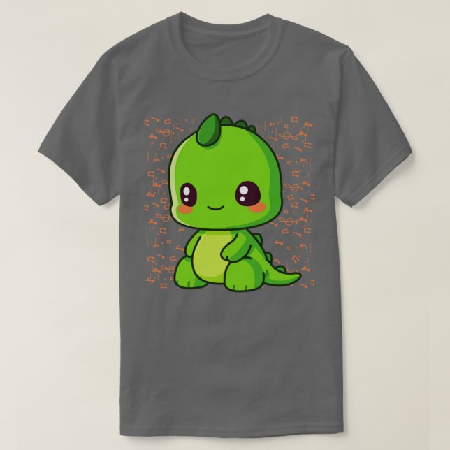 Musical Dino T Shirt (Design framsida)