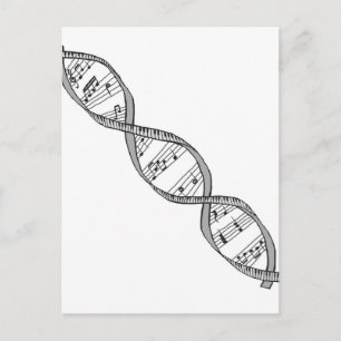 Musical DNA Vykort
