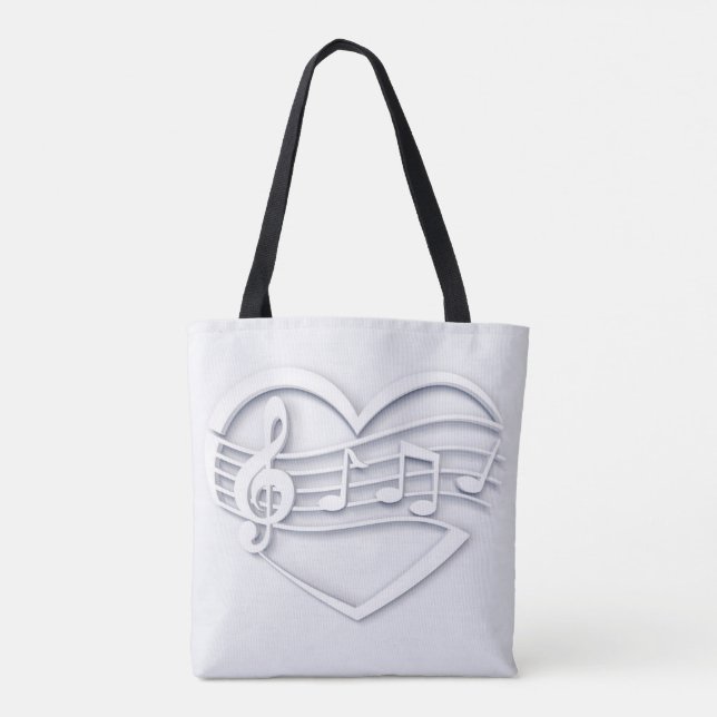"Musical eart" Tygkasse (Baksida)