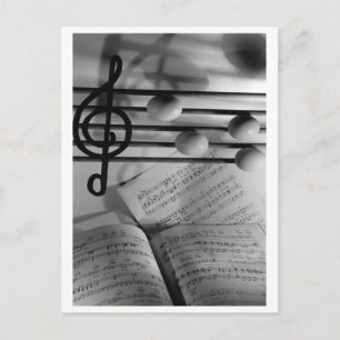Musical Eggs Vykort