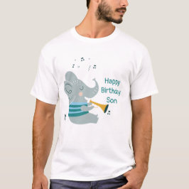 Musical Elephant T Shirt