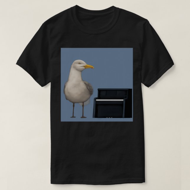 Musical Fiskmås T Shirt (Design framsida)