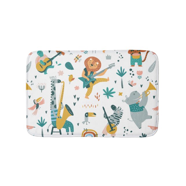 Musical Forest Animals Badrumsmatta (Framsidan)