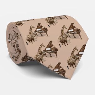 Musical Giraffe Spelar Piano Slips