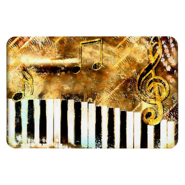 Musical Grunge Magnet (Horisontell)