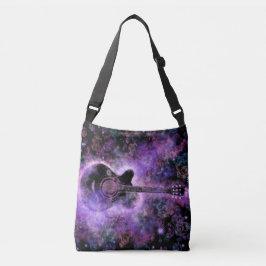 Musical Guitar Crossbody Bag eller Tote Bag Axelväska