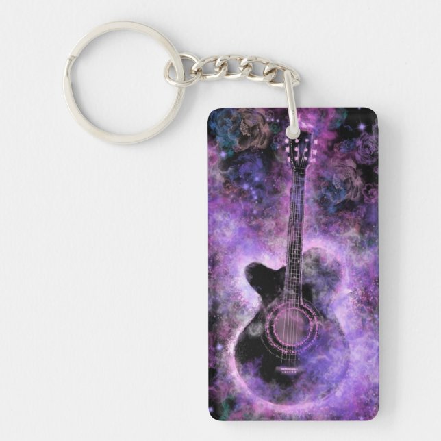 Musical Guitar Keychain Gift (Framsidan)