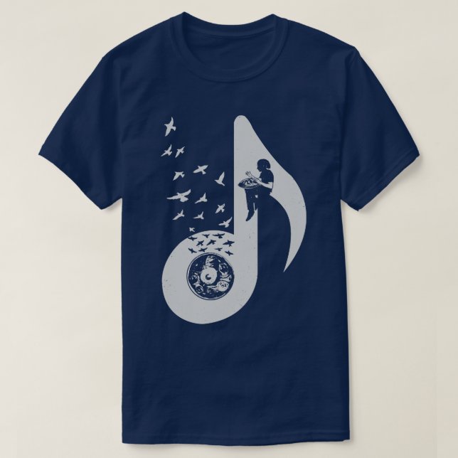 Musical hängtrumma t shirt (Design framsida)