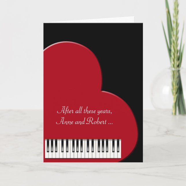 Musical Heart-jubileum Kort (Framsida)