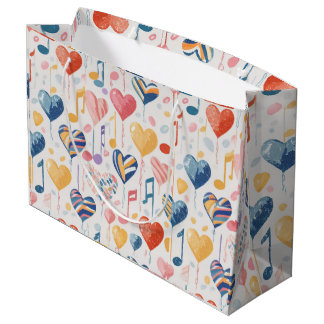 Musical hearts Gift-väska