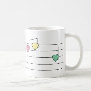Musical Hearts Mugg