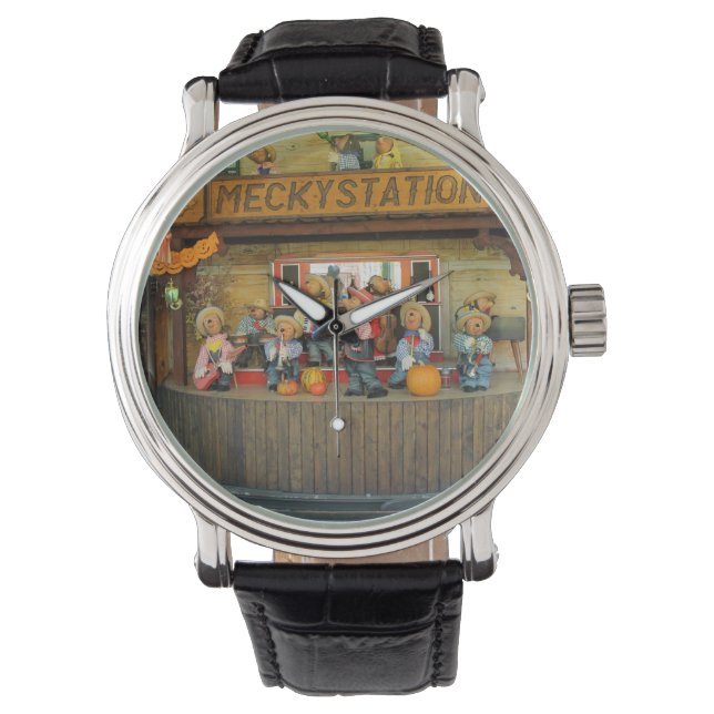 Musical Hedgehogs CowboyBand Armbandsur (Framsida)