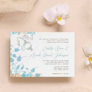 Musical Hummingbird Wedding-inbjudan Inbjudningar