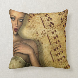 Musical Inspired Romantic Kudde