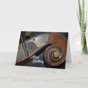 Musical Instrument Birthday Card Kort