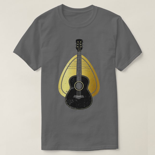 Musical Instrument Guitar T Shirt (Design framsida)
