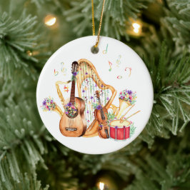 Musical Instrument jul Ornament