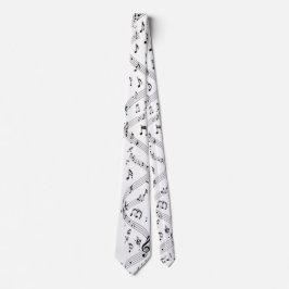  Musical Instrument Notes - Men's Custom Necktie Slips