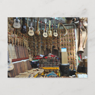 Musical Instruments - Machu Picchu - Perú Vykort