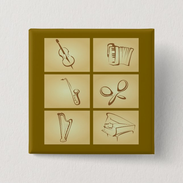 Musical Instruments Sketch Knapp (Framsida)