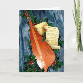 Musical jul Hälsning Helgkort