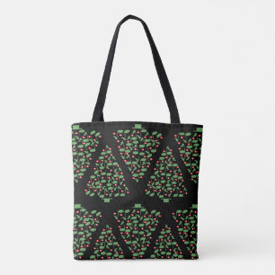 Musical Julgran Tote Bag Tygkasse