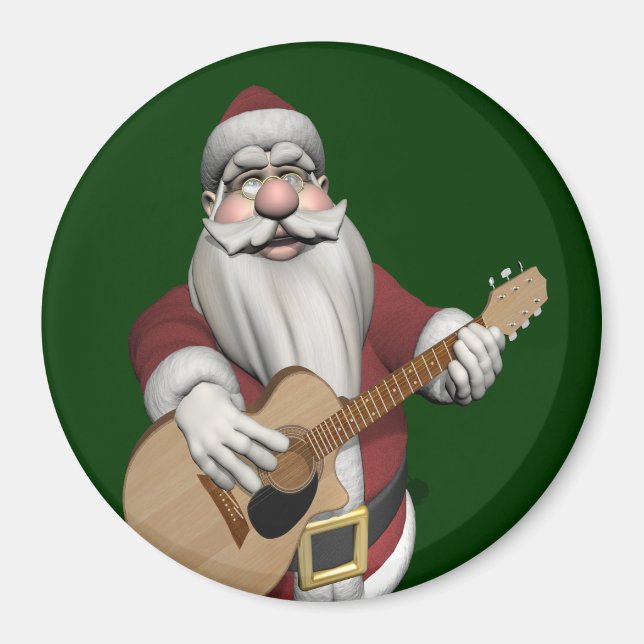 Musical Jultomten spelar jul Sång Magnet (Framsidan)