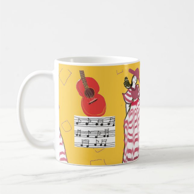 Musical Kaffemugg (Vänster)