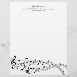 Musical Letterhead Brevhuvud