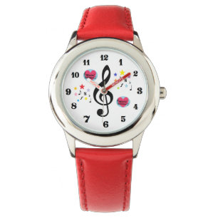 Musical Life Times Kids' 'I Kärlek Music' Watch Armbandsur