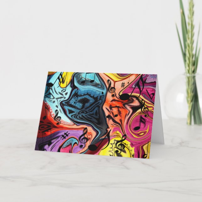 Musical Mayhem Kort (Framsida)