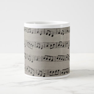 Musical notation Classisymhony musik noter Jumbo Mugg