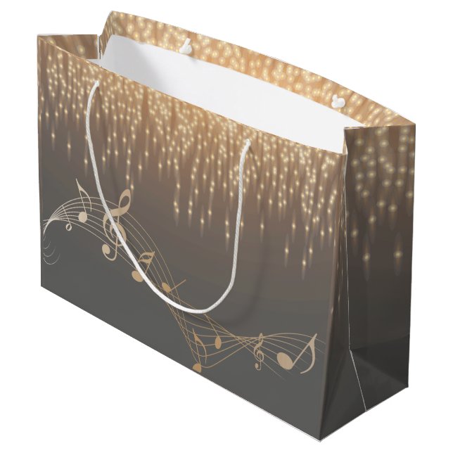 Musical Note elegant Luxury gnistra CONetti (Baksidan Vinklad)