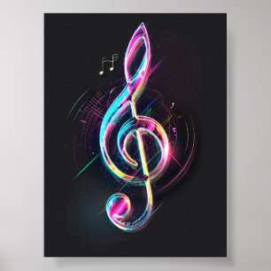 Musical Note Poster
