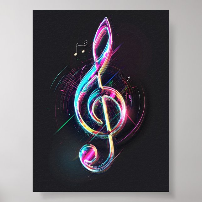 Musical Note Poster (Framsidan)