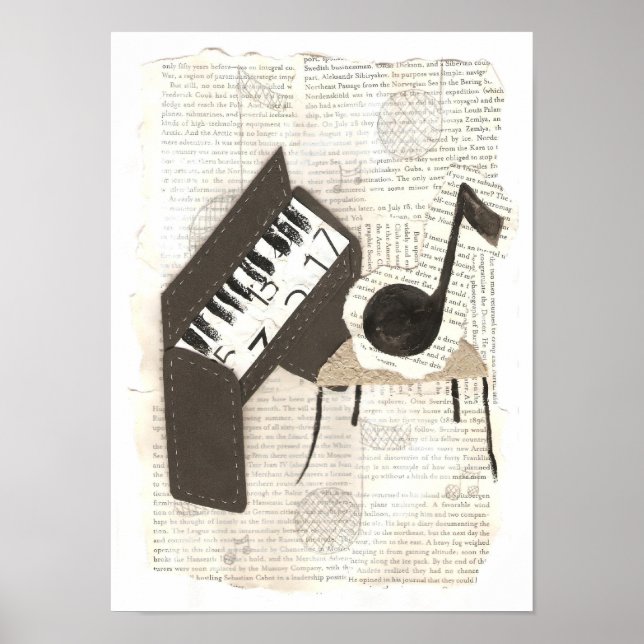Musical Note Poster (Framsidan)