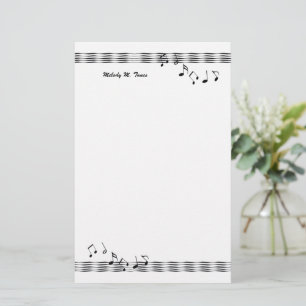 Musical Note Vågar Brevpapper