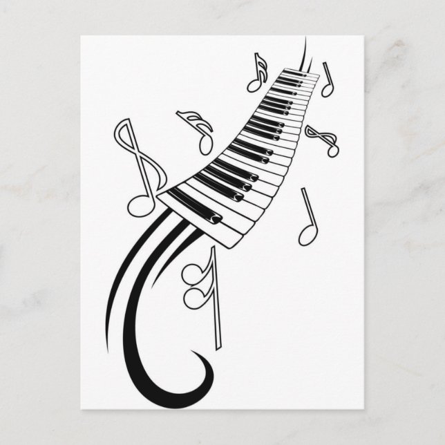 Musical Nycklar Vykort (Framsida)